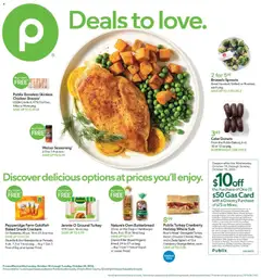 Preview of Publix weekly ads valid from 10/14/2026