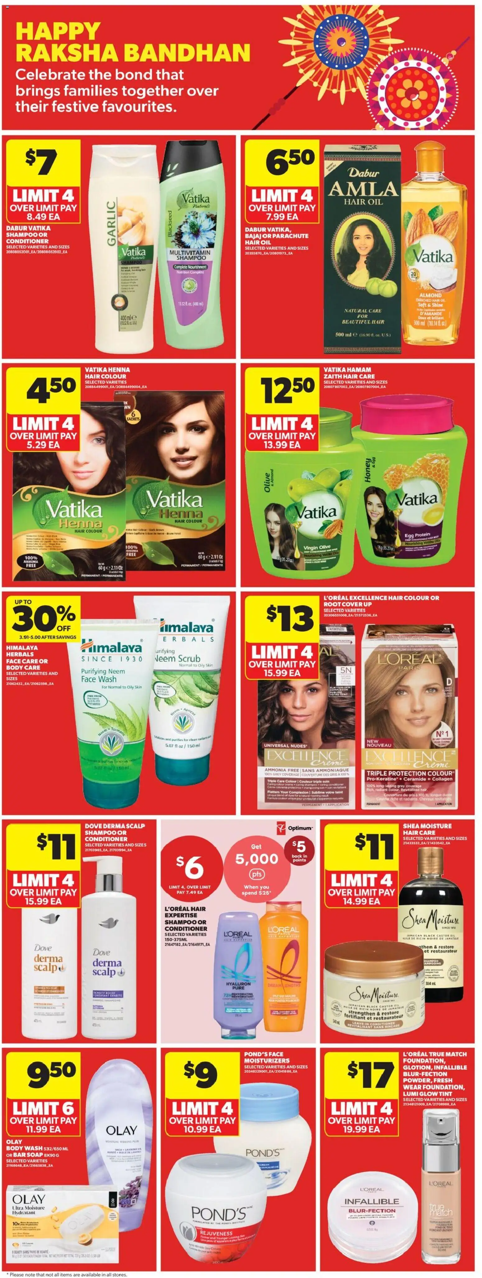 Real Canadian Superstore flyer valid from Aug 20, 2026 | Page: 24 | Products: Face wash, Garlic, Oil, Protein