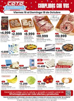 Vista previa Coto -  Ofertas Mix válido desde el 16/10/2026