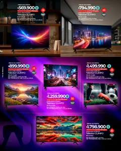 Olímpica catálogo_Ofertas de televisores -  Vista previa de la revista de la tienda Olímpica valido desde el 09.05.2026 | Página: 3 | Productos: Televisor, Pan