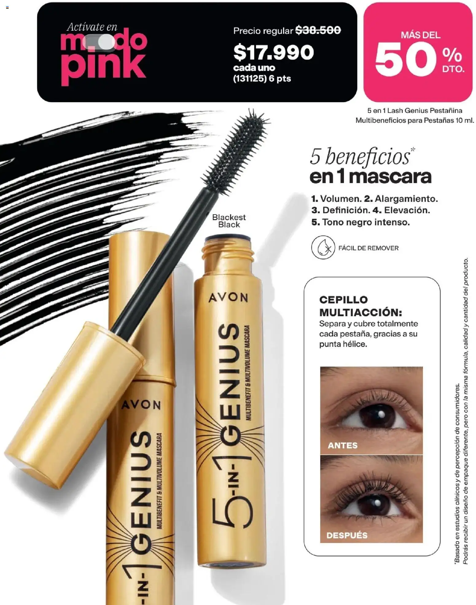 Avon revista - valida desde el 15.06.2026 | Página: 10 | Productos: Cepillo, Máscara