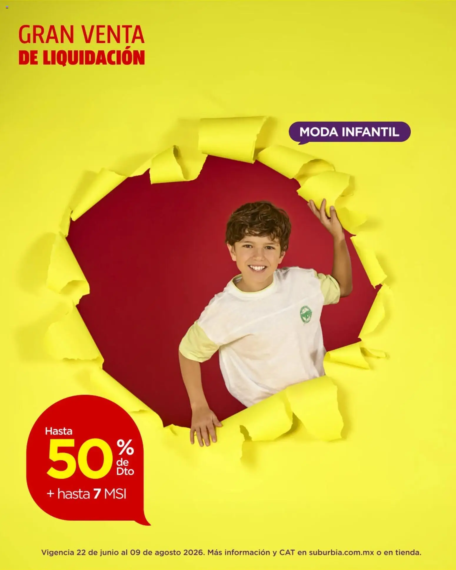 Nuevas ofertas de Suburbia válidas en toda la República Mexicana desde el 22/07/2026. ¡Encuentra las mejores ofertas en Suburbia catálogo! | Página: 1