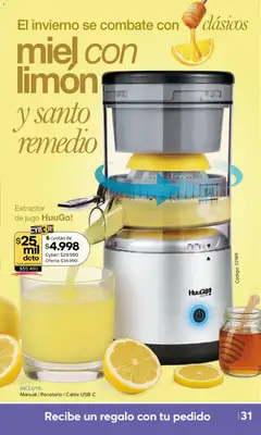 A3D Ofertas válido desde el 06.06.2026 | Página: 31 | Productos: Cable, Limón, Sobre, Jugo