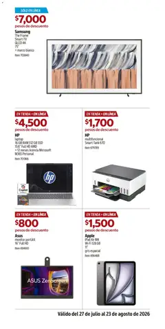 Vista previa de Asus monitor portátil 16" Full HD, Asus monitor portátil 16" Full HD, nuevo folleto de la tienda, válido en México a partir del 27/07/2026 | Página: 5
