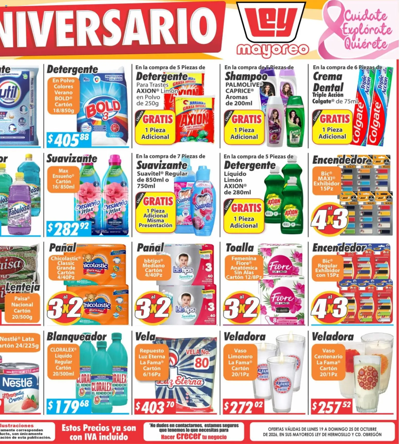 Nuevas ofertas de Casa Ley válidas en toda la República Mexicana desde el 19/10/2026. ¡Encuentra las mejores ofertas en Casa Ley folleto Hermosillo! | Página: 4