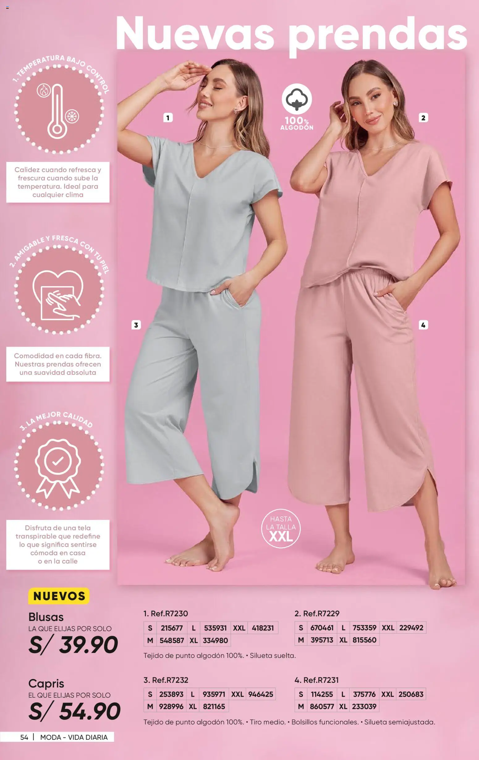 Catálogo Azzorti válido desde 31/08/2026 | Página: 60 | Productos: Cómoda, Bolsillos, Algodón