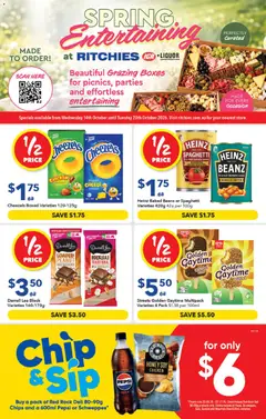 Preview of Ritchies catalogue Spring Entertaining - valid from 14/10/2026