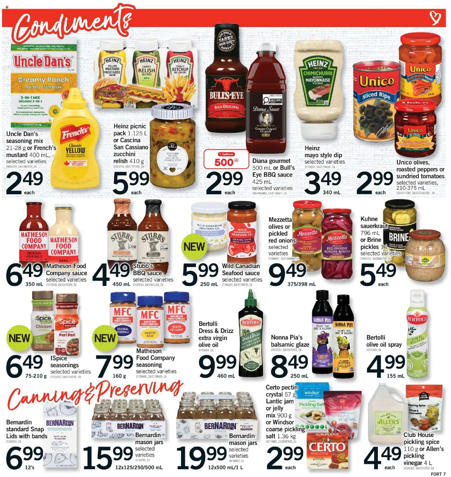 Fortinos flyer valid from Jul 30, 2026 | Page: 9
