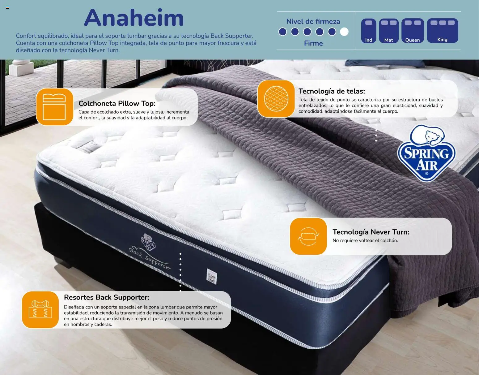 Nuevas ofertas de Muebles Dico válidas en toda la República Mexicana desde el 01.05.2026. ¡Encuentra las mejores ofertas en Muebles Dico catálogo Colchones! | Página: 19 | Productos: Colchoneta, Top, Acolchado