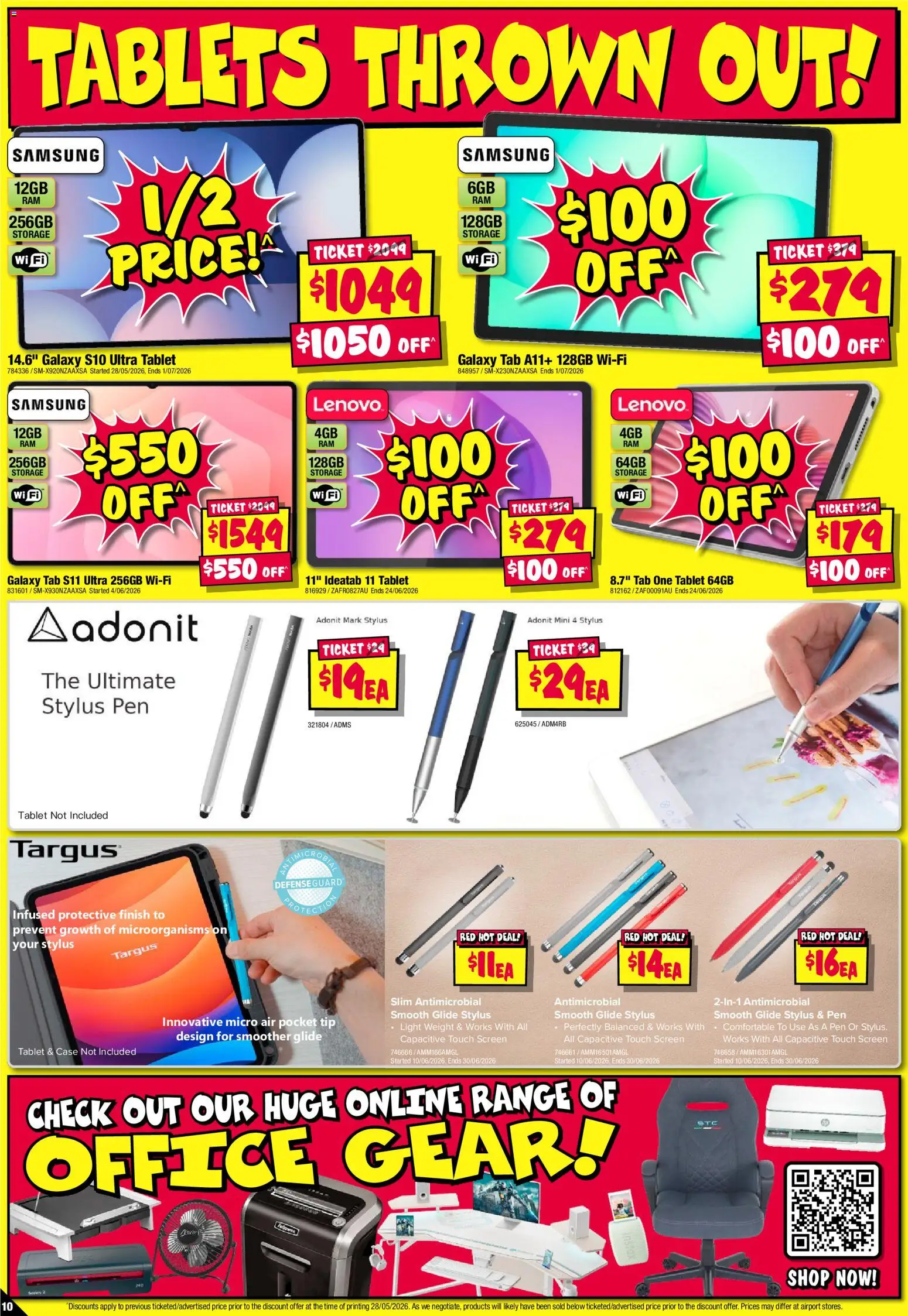 JB Hi-Fi catalogue - valid from 11.06.2026 | Page: 10 | Products: Tablet, Case, Weight, Tablets