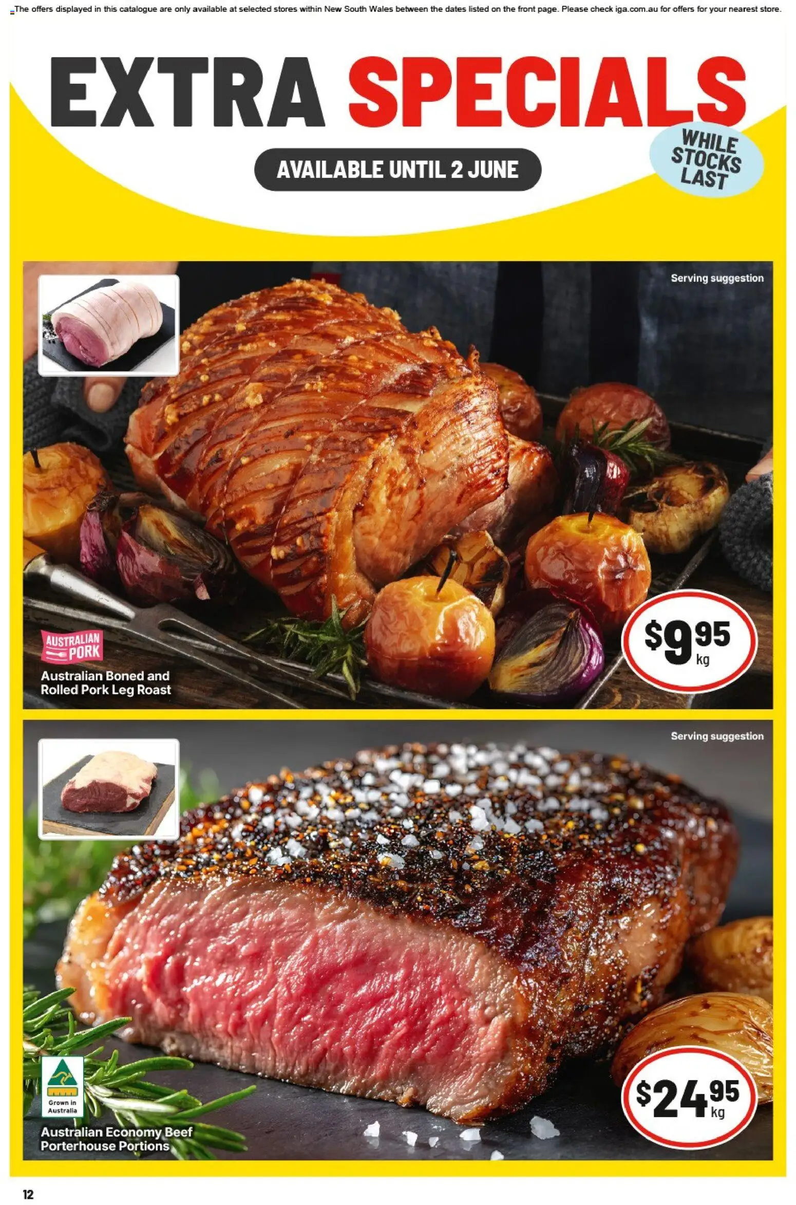 IGA catalogue - valid from 20.05.2026 | Page: 13 | Products: Pork, Beef