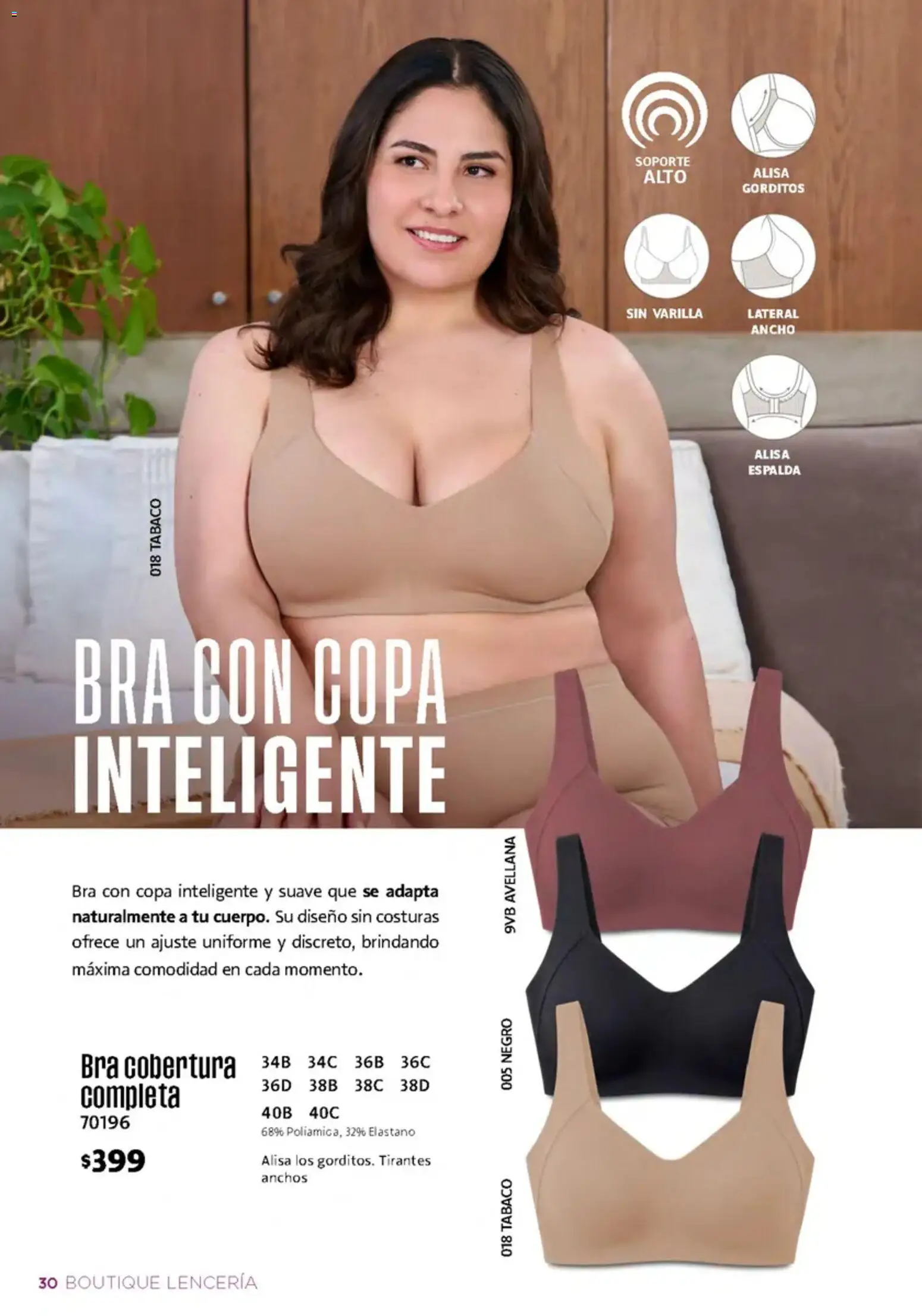 Nuevas ofertas de Ilusión válidas en toda la República Mexicana desde el 01/10/2026. ¡Encuentra las mejores ofertas en Ilusión catálogo Invierno! | Página: 32 | Productos: Tirantes, Lenceria
