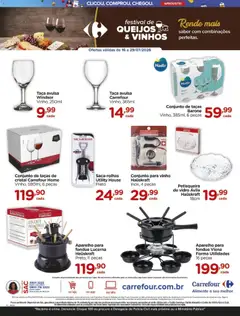 Carrefour ofertas Queijos e Vinhos - Pré-Visualização do folheto da loja Carrefour, válido de 16/07/2026 | Página: 7 | Produtos: Hauskraft, Taças, Vinho