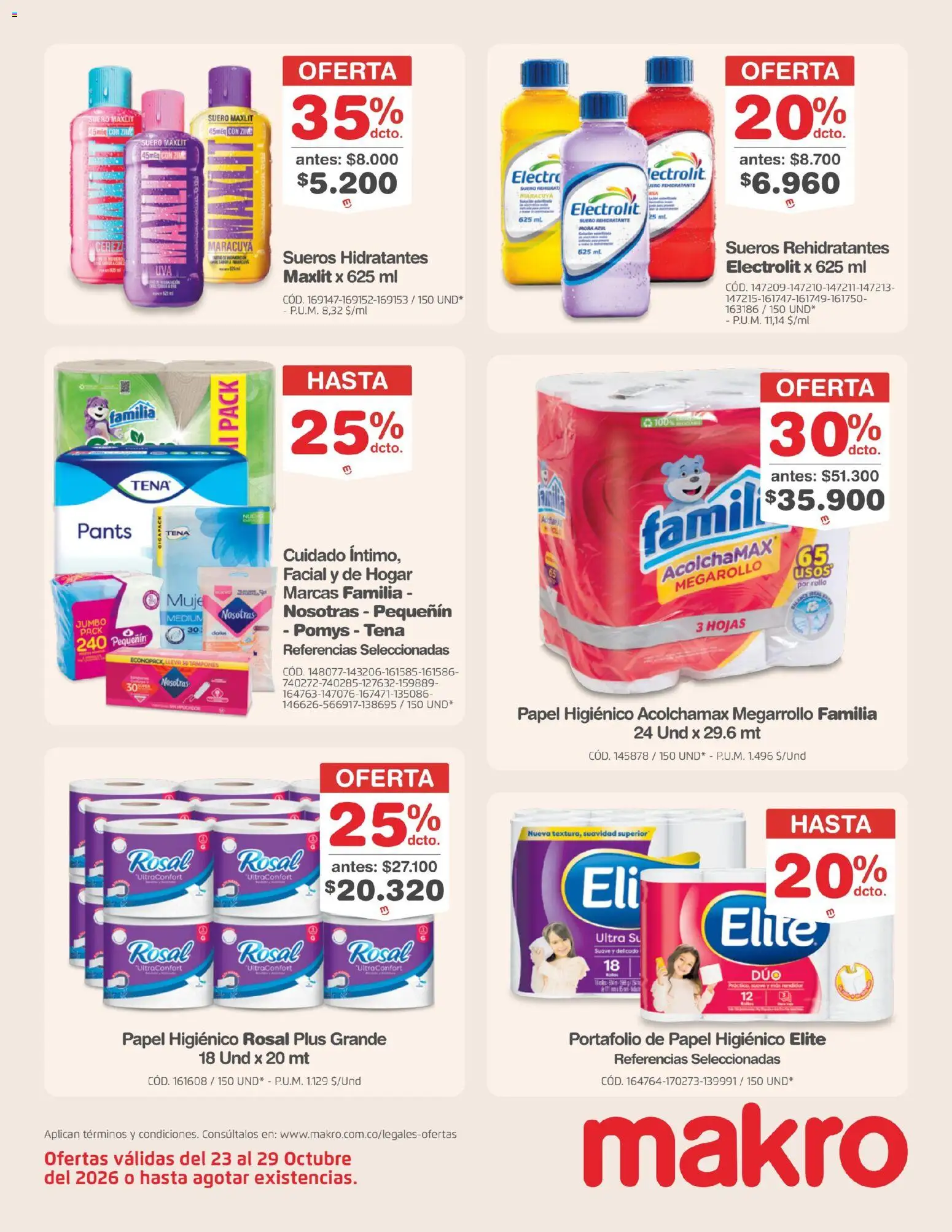 Makro revista - valida desde el 23/10/2026 | Página: 21