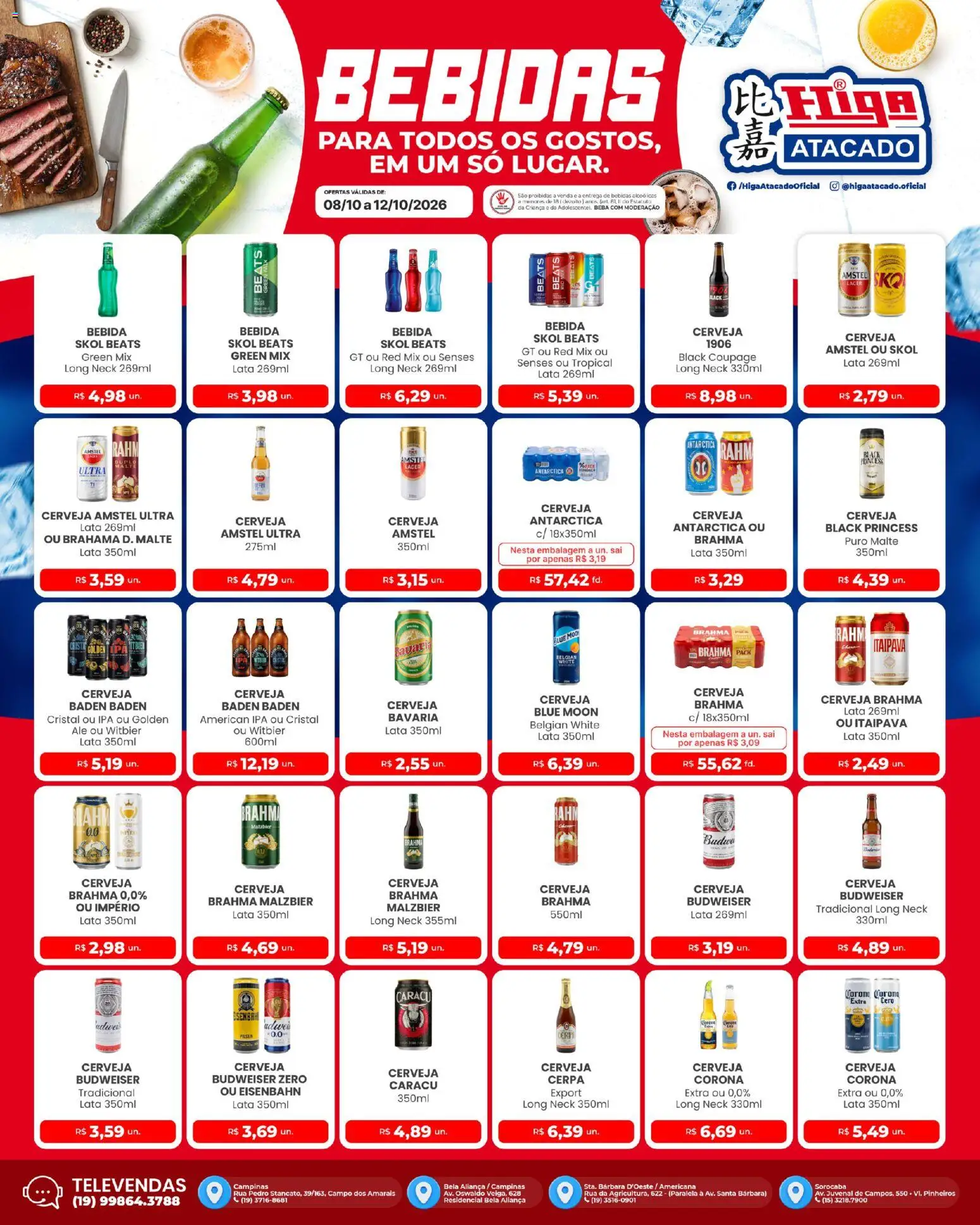 Higa Atacado Quinta-feira 8 Outubro Preços Baixos