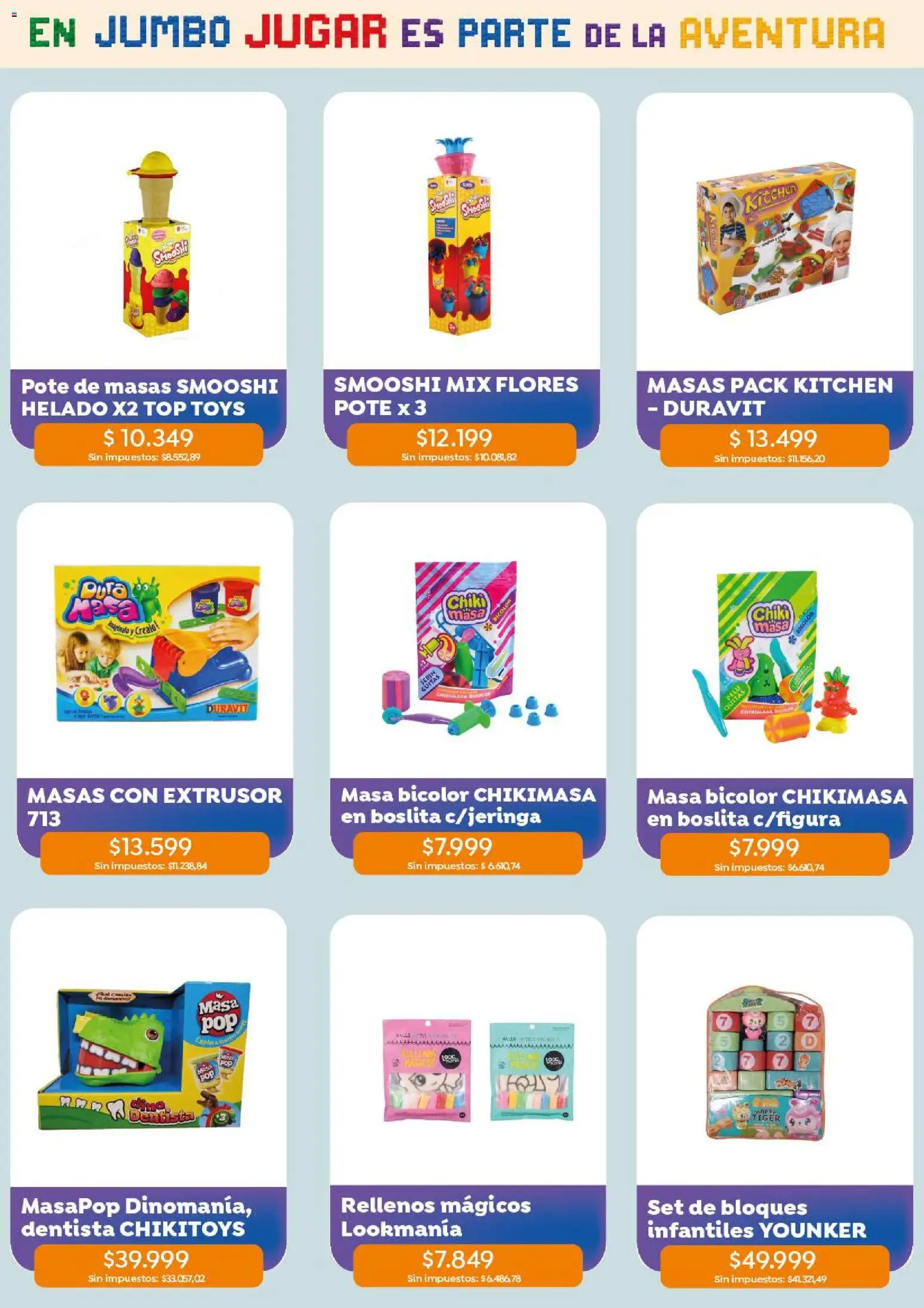 Jumbo - Especial Jugeteria Dia del Niño │ válido desde el 03/08/2026 | Página: 8 | Productos: Helado, Top