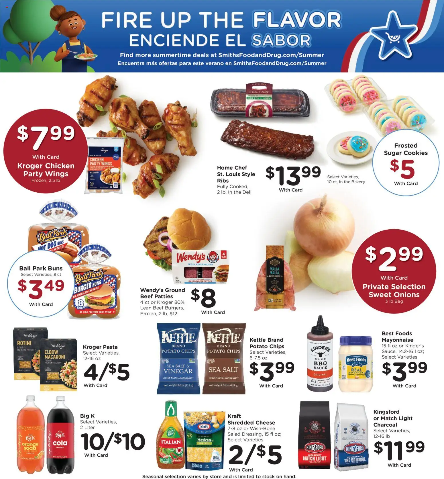 Smith's Weekly Ad - valid from 07/29/2026 | Page: 10 | Products: Vinegar, Ink, Beef, Cookies