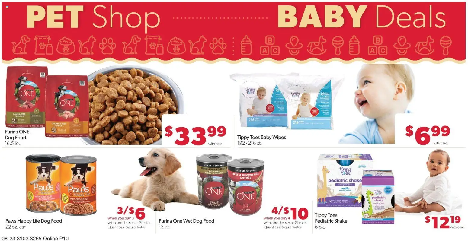 Family Fare Weekly Ad - ND - valid from 08/23/2026 | Page: 15 | Products: Dog Food, Chocolate, Brown rice, Vanilla