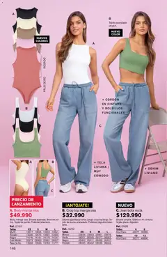 Leonisa catálogo -  Vista previa de la revista de la tienda Leonisa valido desde el 04.06.2026 | Página: 146 | Productos: Body, Jean, Top, Café