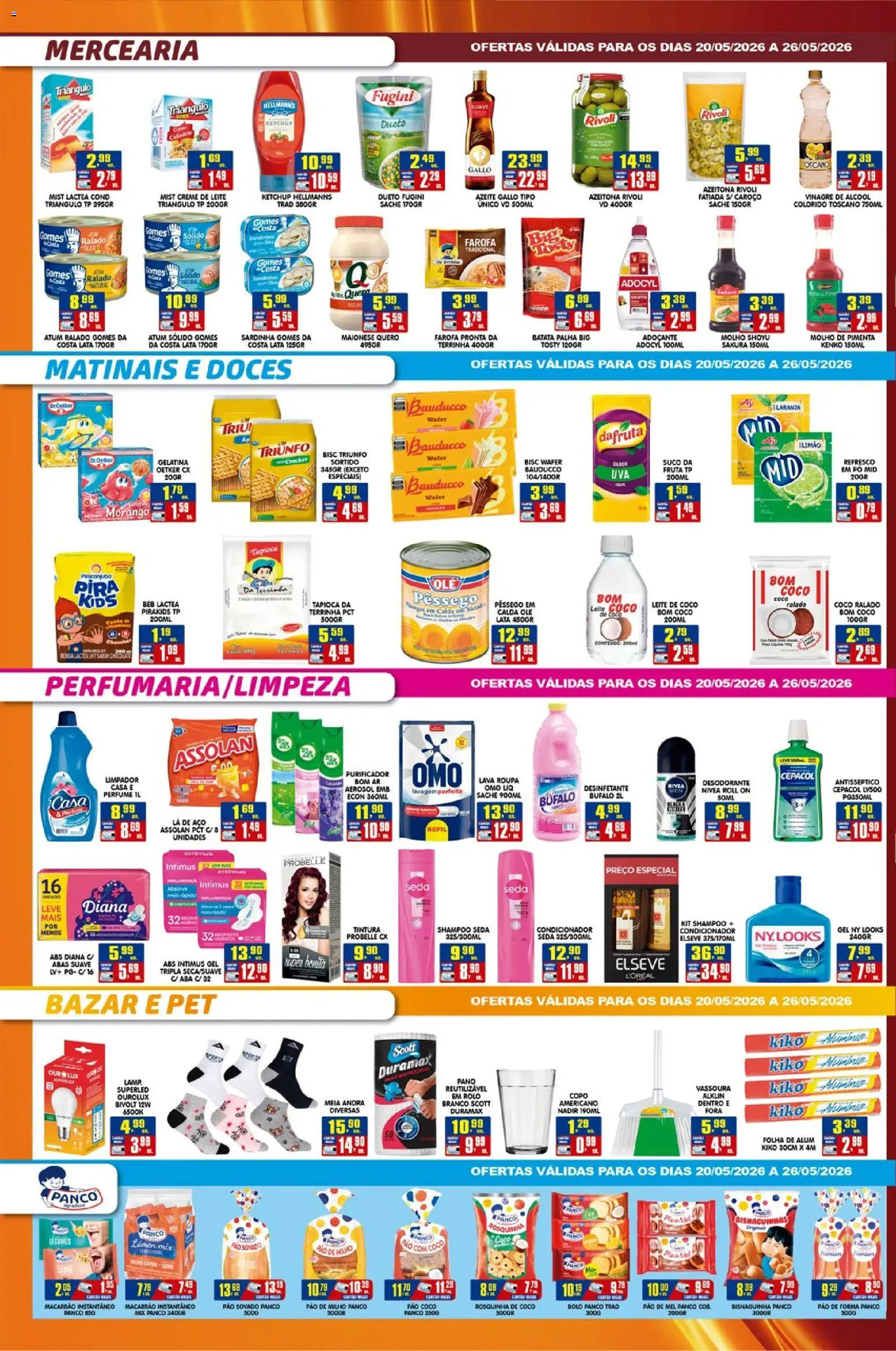 Higa's Supermercado - Ofertas da semana de 20/05/2026 ? Não perca as melhores promoções! | Brasil