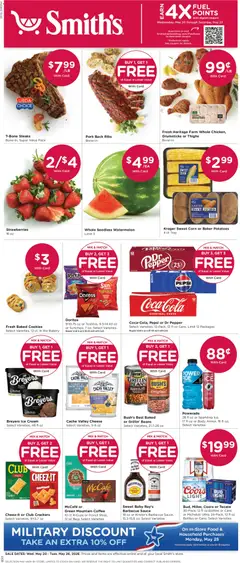 Preview of Smith's weekly ads valid from 20.05.2026