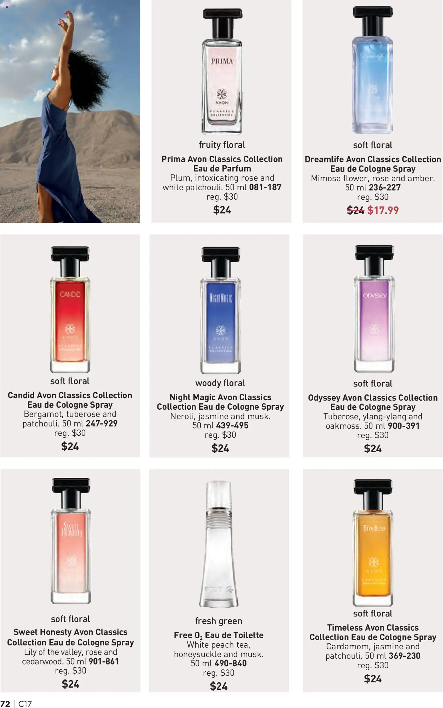 Avon flyer valid from Aug 13, 2026 | Page: 72 | Products: Eau de toilette, Toilette