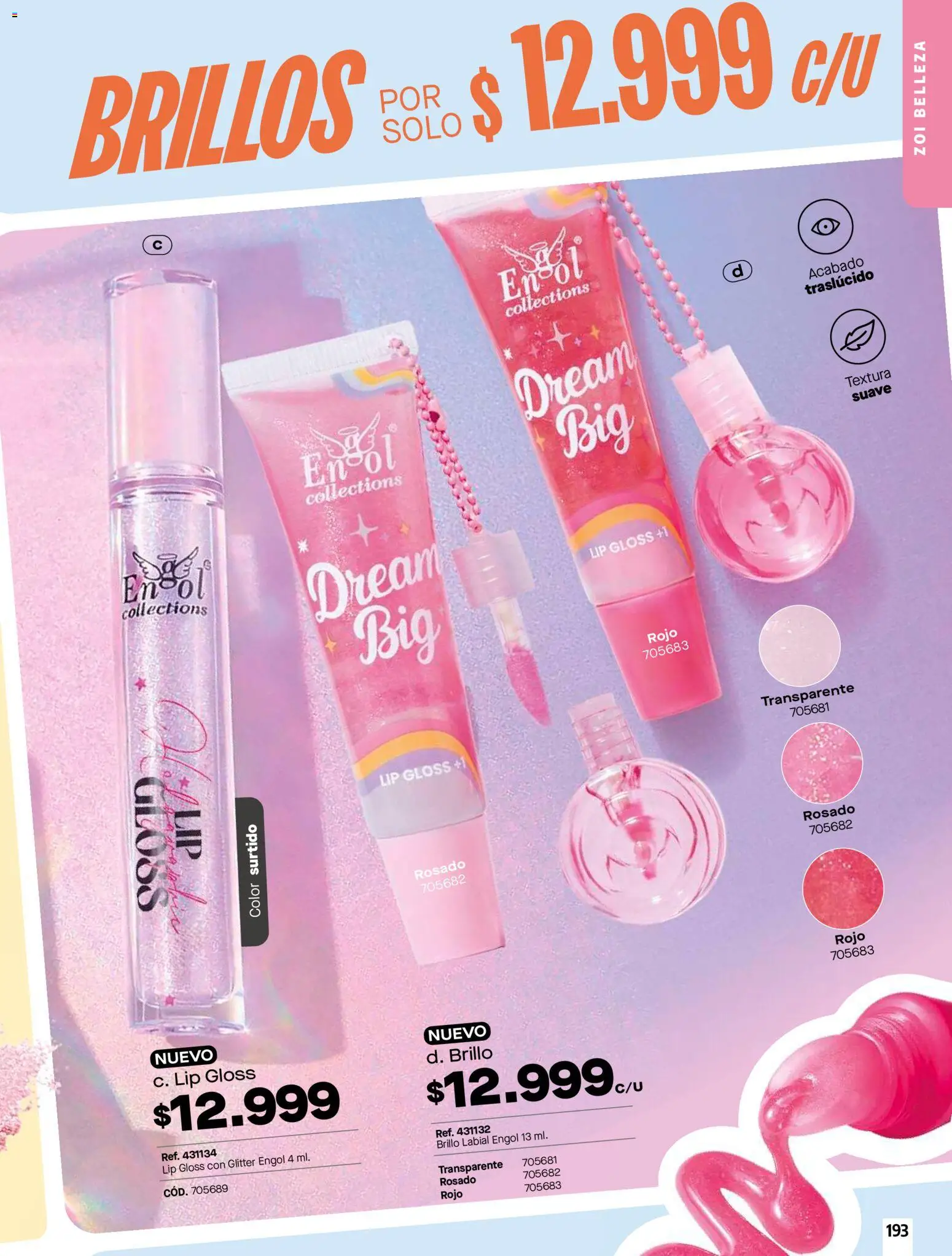 Carmel revista - valida desde el 01/04/2026 | Página: 193 | Productos: Glitter, Brillo