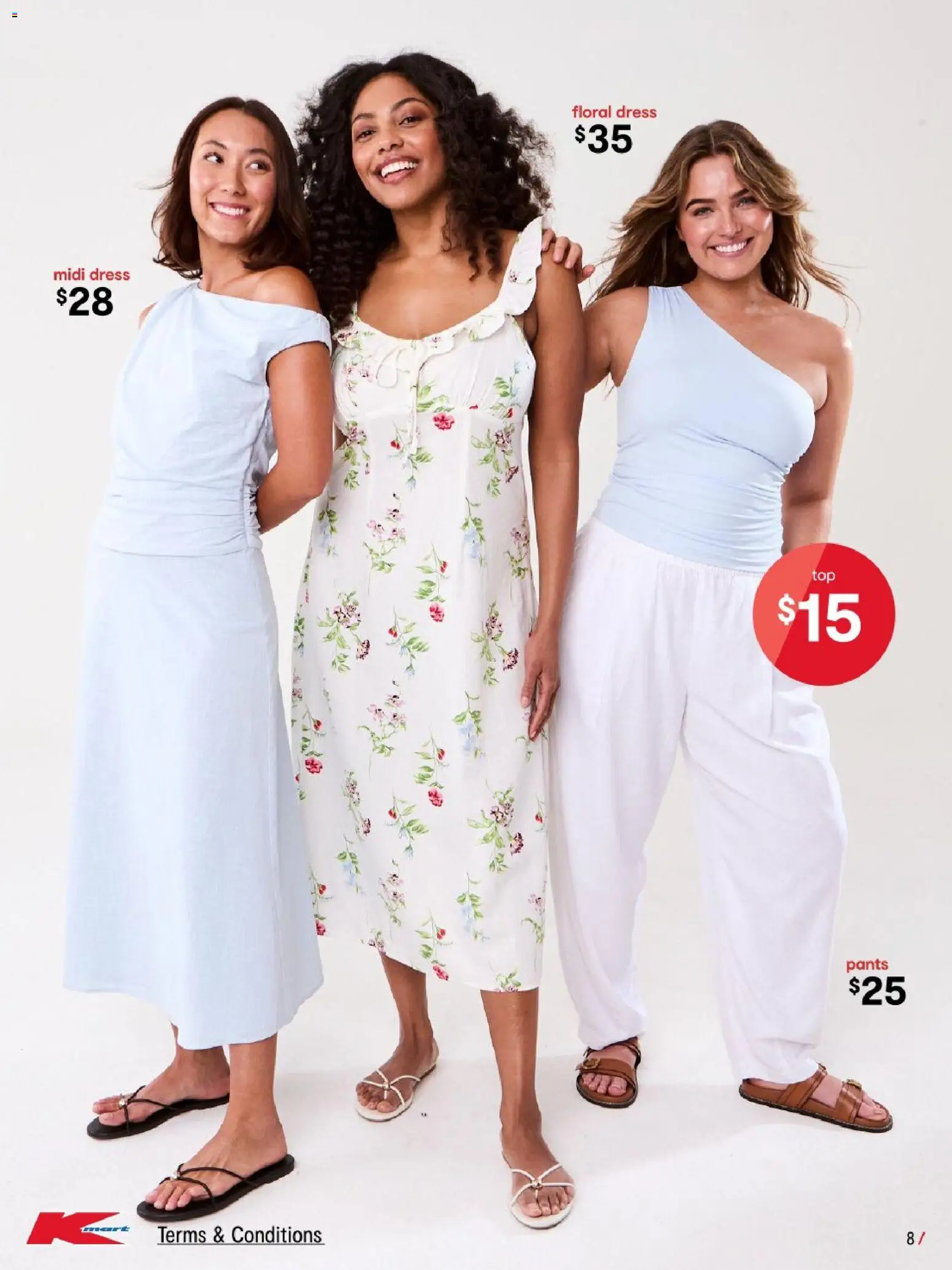 Kmart catalogue - valid from 01/10/2026 | Page: 8 | Products: Floral, Dress, Pants