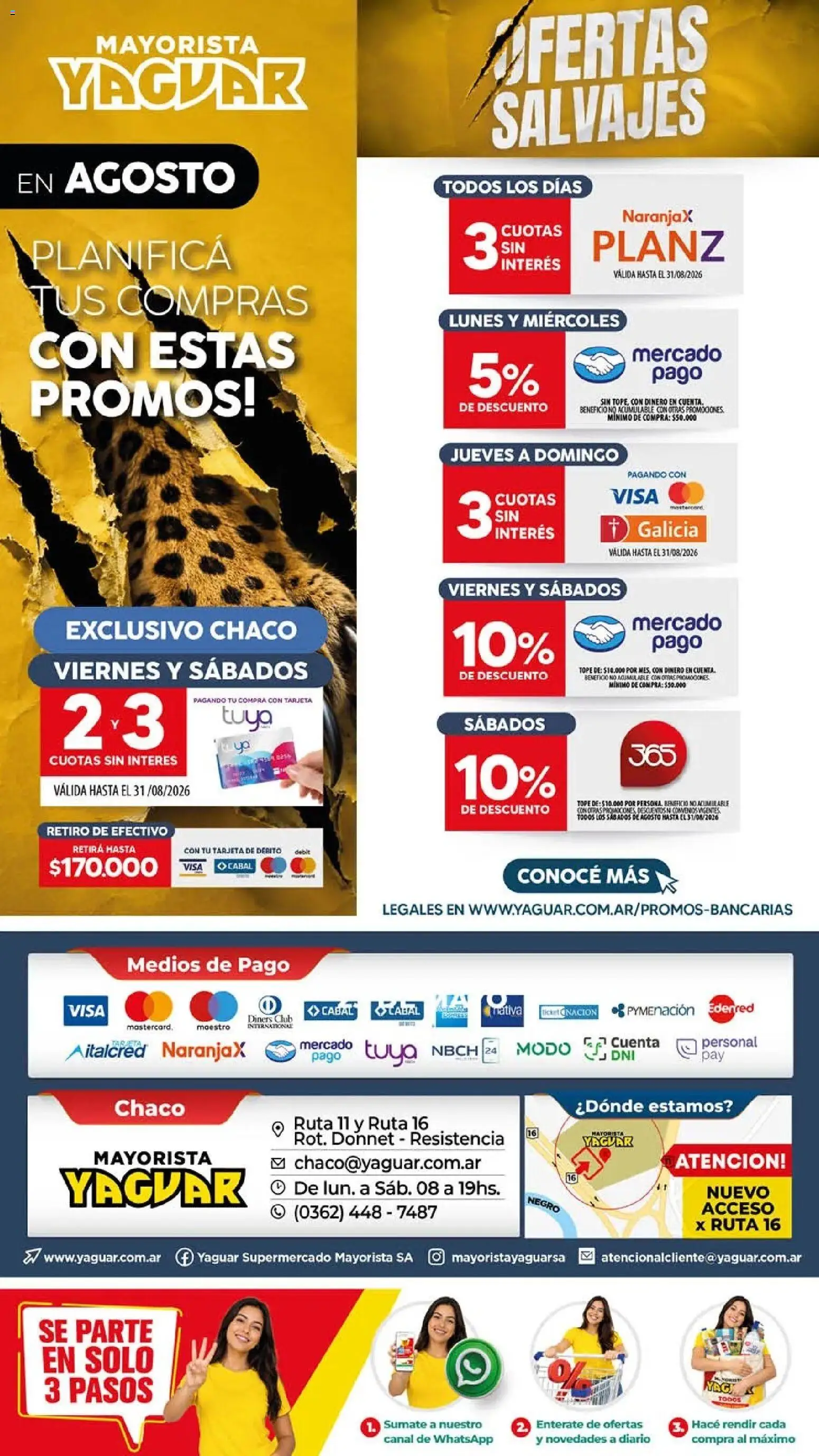 Yaguar - Oferta Semanal Chaco │ válido desde el 03/08/2026 | Página: 20