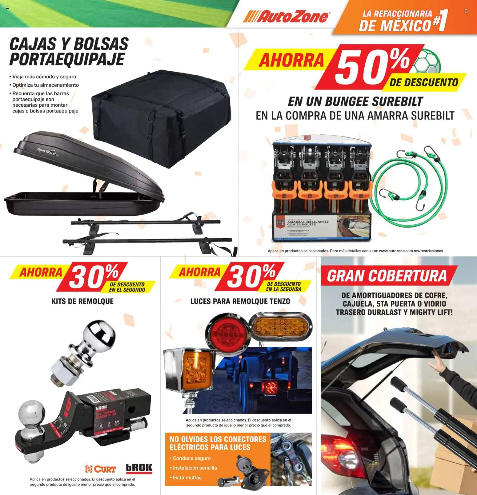 Nuevas ofertas de AutoZone válidas en toda la República Mexicana desde el 15.05.2026. ¡Encuentra las mejores ofertas en AutoZone catálogo! | Página: 5