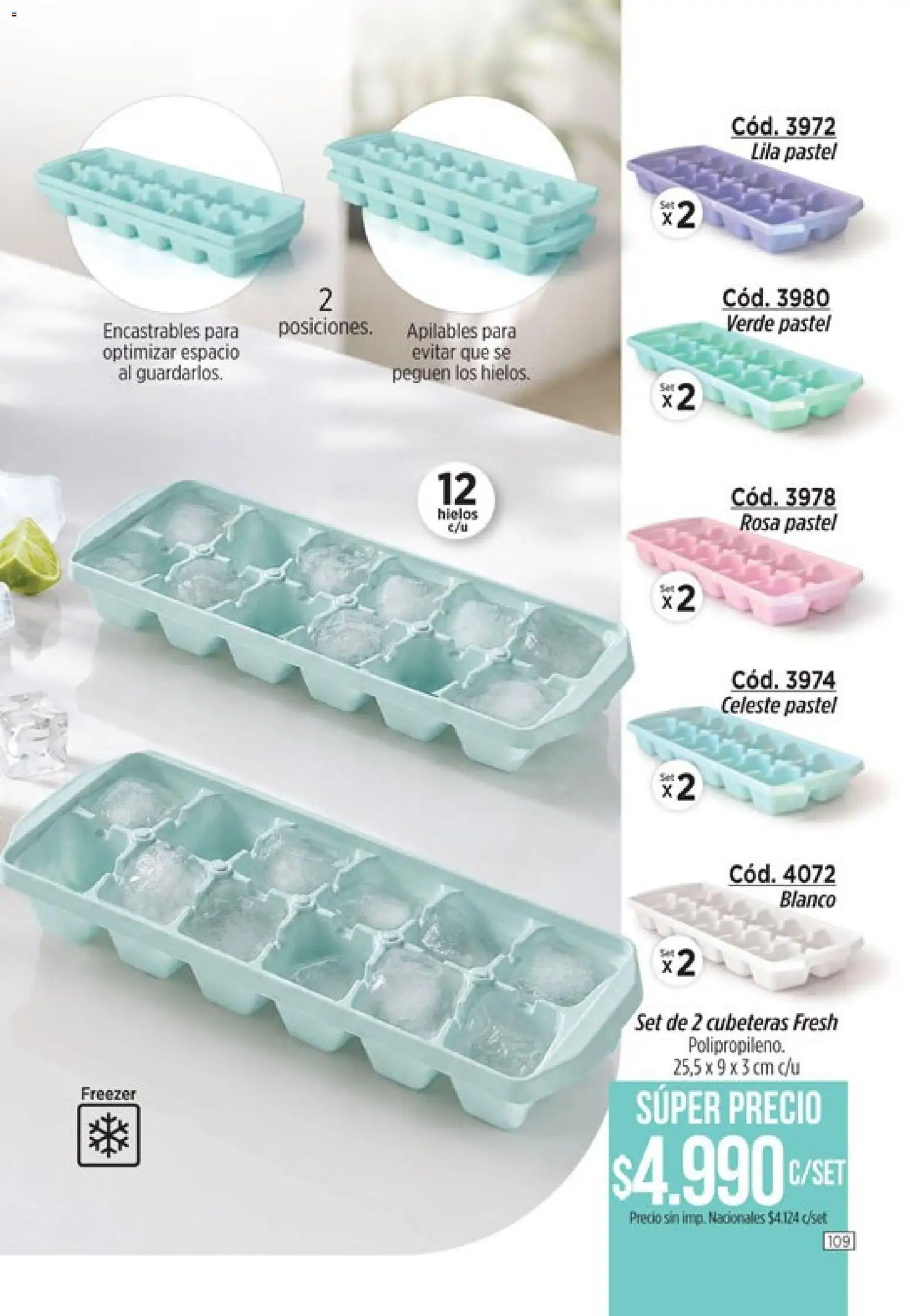Catálogo Amodil Campaña 15 │ válido desde el 26/08/2026 | Página: 109 | Productos: Freezer