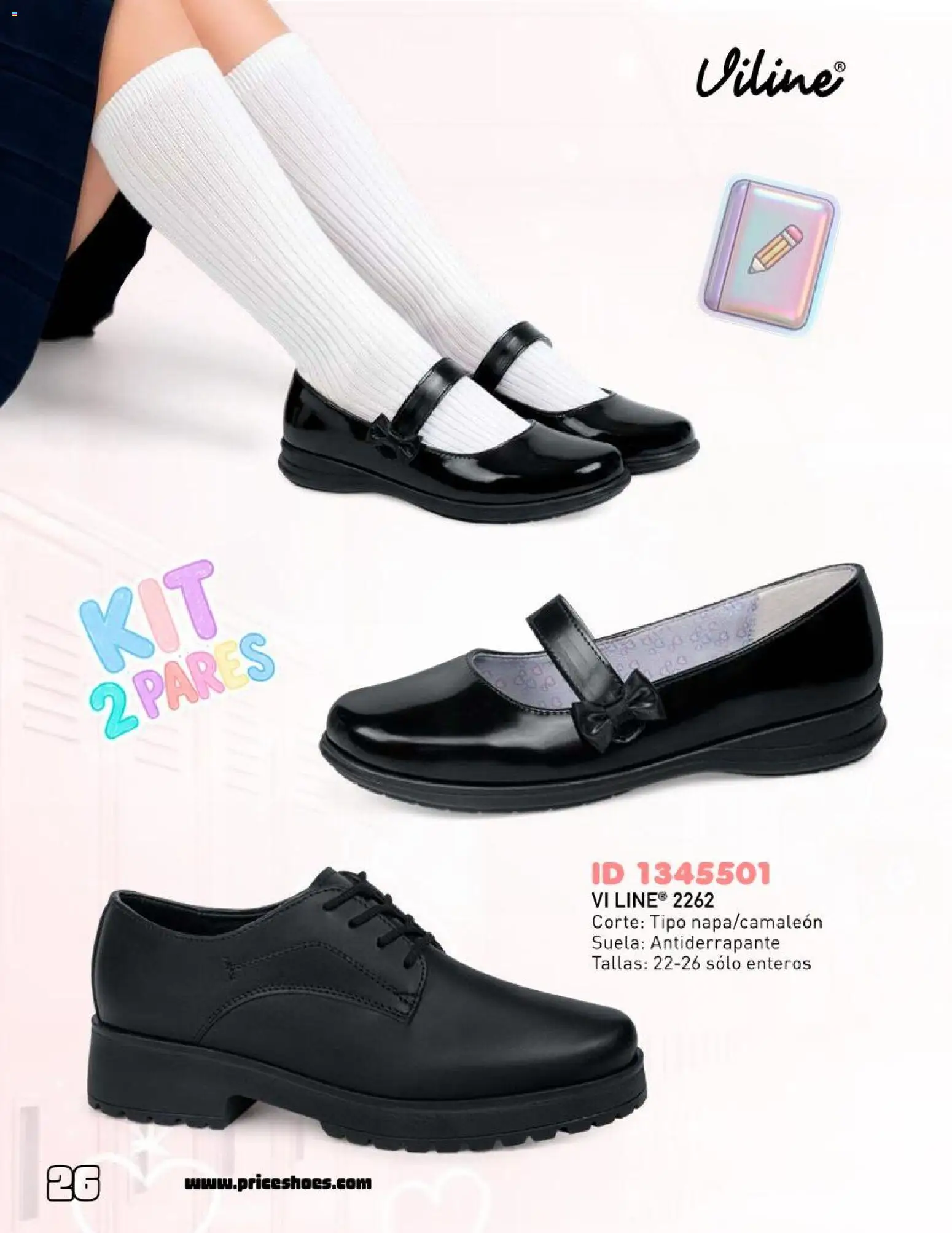 Nuevas ofertas de Price Shoes válidas en toda la República Mexicana desde el 12.06.2026. ¡Encuentra las mejores ofertas en Price Shoes catálogo Escolar! | Página: 26