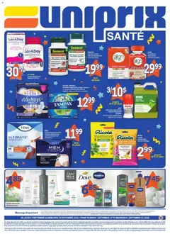 Preview of Uniprix - Uniprix Sante from shop Uniprix valid from Sep 17, 2026 | Page: 4 | Products: Herbs, Probiotics, Soap, Honey