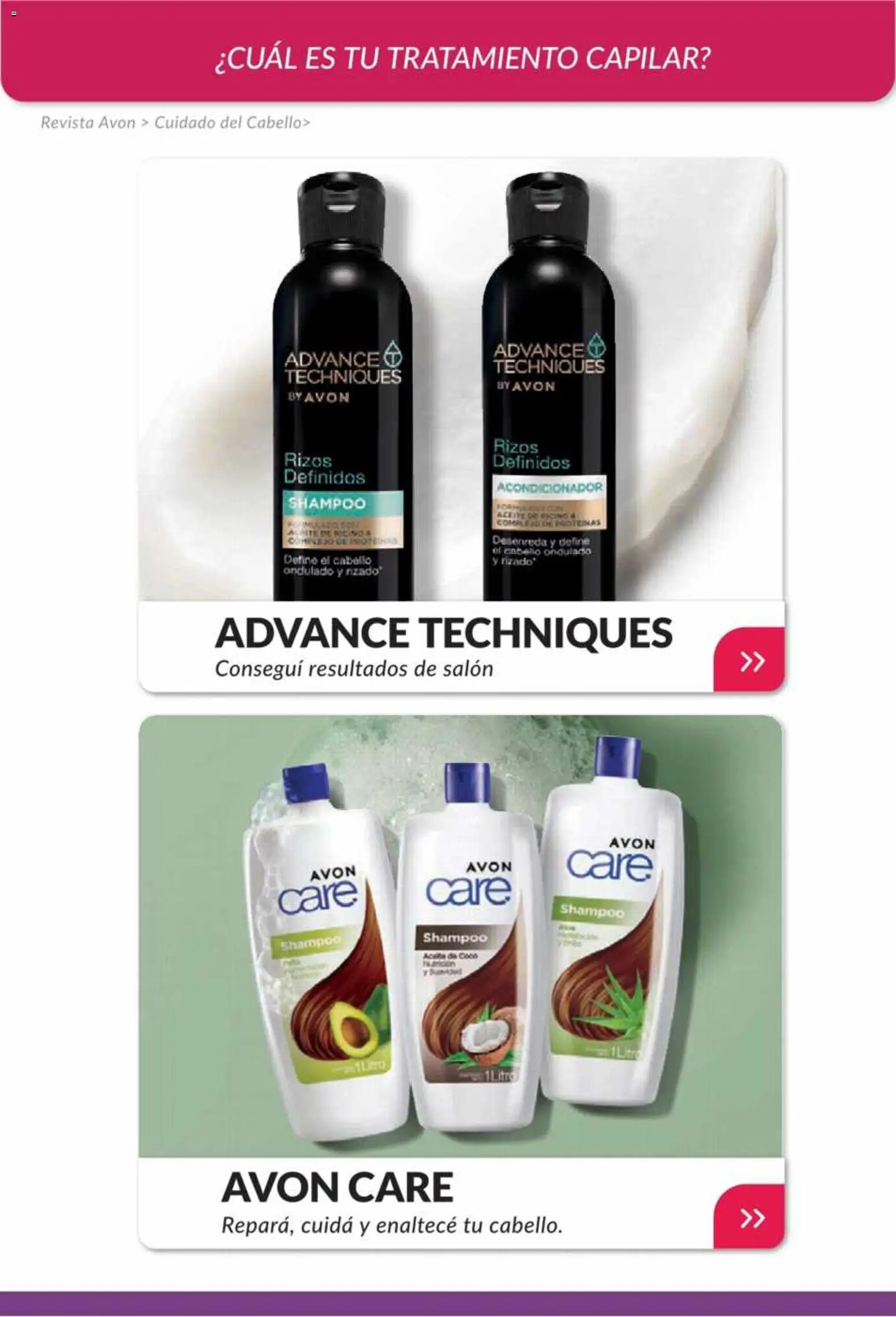 Catálogo AVON Campaña 5/2026 │ válido desde el 01.05.2026 | Página: 180 | Productos: Aceite, Shampoo, Acondicionador