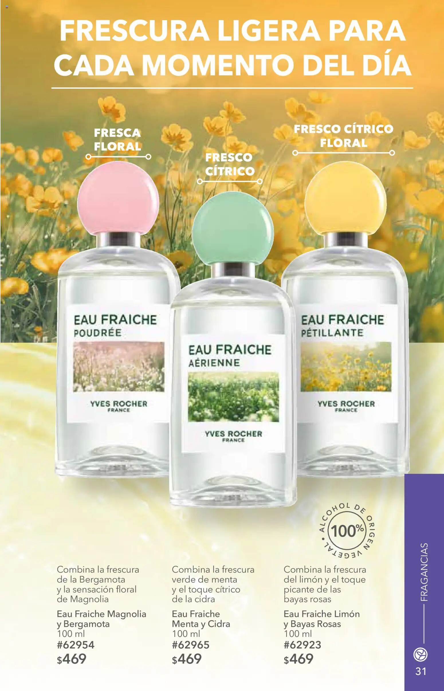 Nuevas ofertas de Yves Rocher válidas en toda la República Mexicana desde el 06/10/2026. ¡Encuentra las mejores ofertas en Yves Rocher campaña 14 2026! | Página: 31 | Productos: Limón