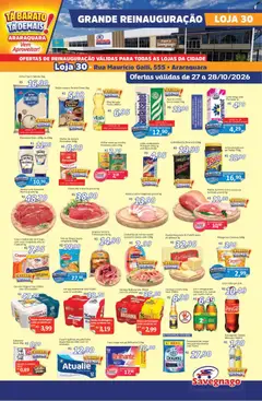 Savegnago ofertas Reinauguração - Pré-Visualização do folheto da loja Savegnago, válido de 27/10/2026