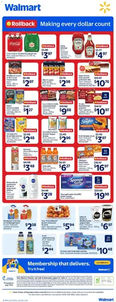 Preview of Walmart weekly flyer from shop Walmart valid from Jul 30, 2026 | Page: 3