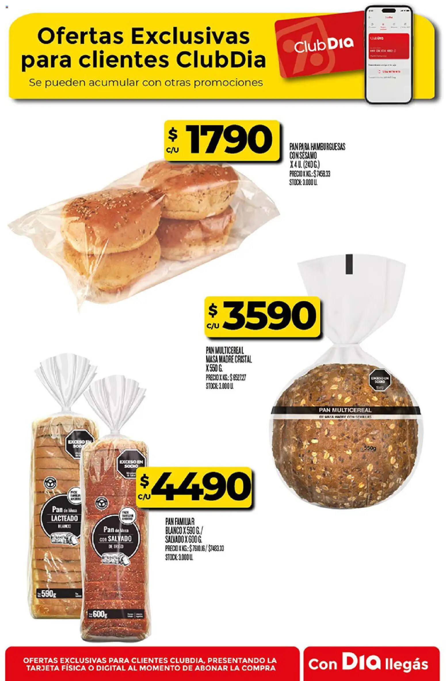 Supermercado DIA Ofertas │ válido desde el 01/09/2026 | Página: 27 | Productos: Masa, Mesa, Sésamo, Pan