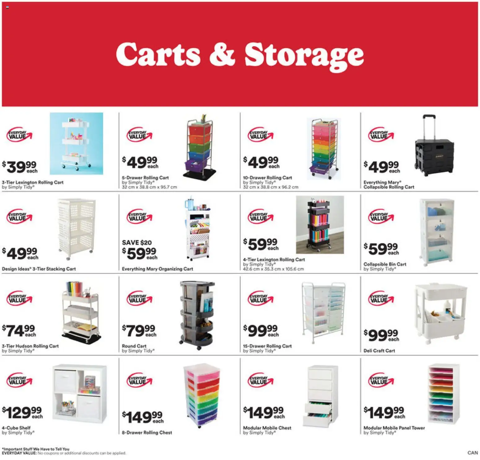 Michaels flyer valid from Jul 17, 2026 | Page: 4 | Products: Shelf