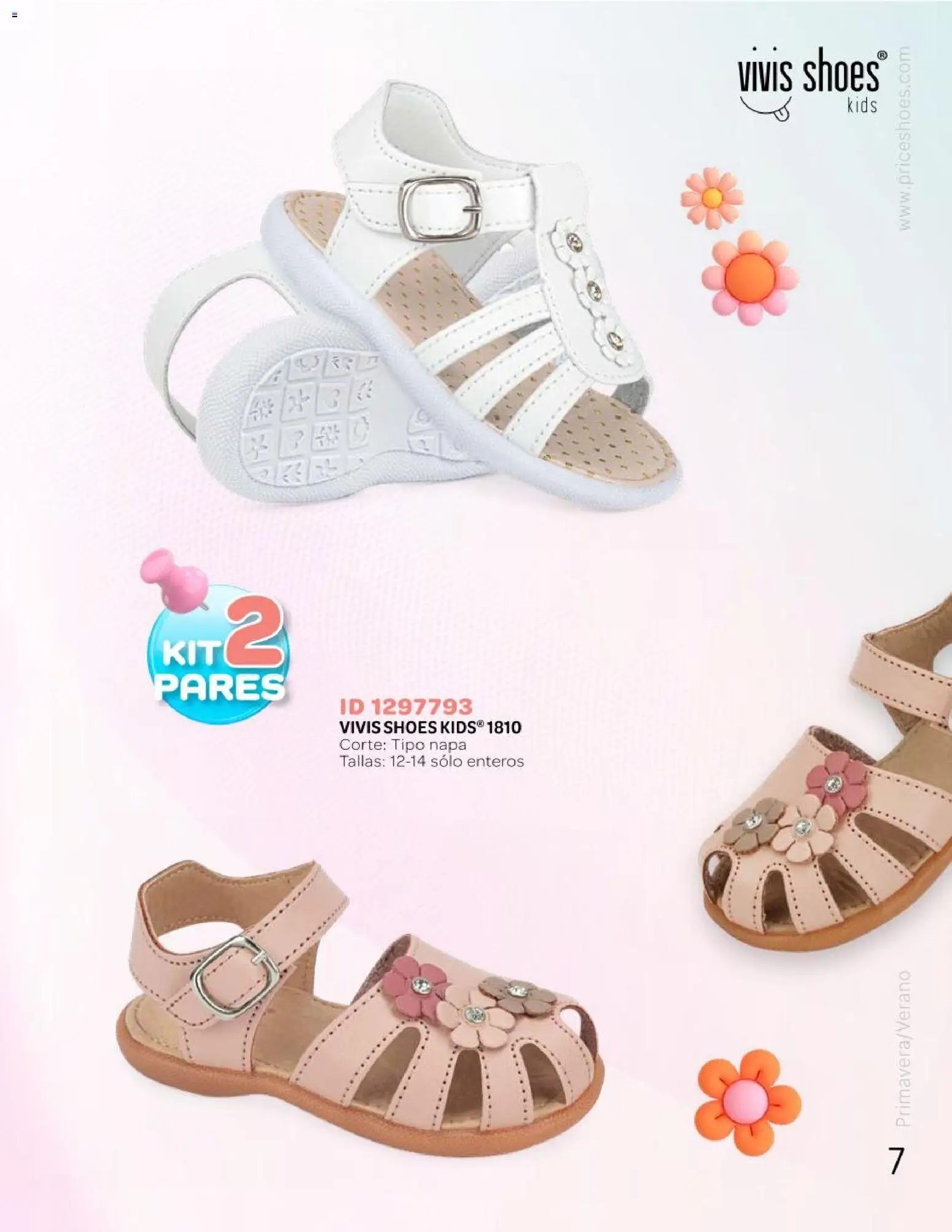 Nuevas ofertas de Price Shoes válidas en toda la República Mexicana desde el 25.04.2026. ¡Encuentra las mejores ofertas en Price Shoes catálogo Kids todo en uno! | Página: 7