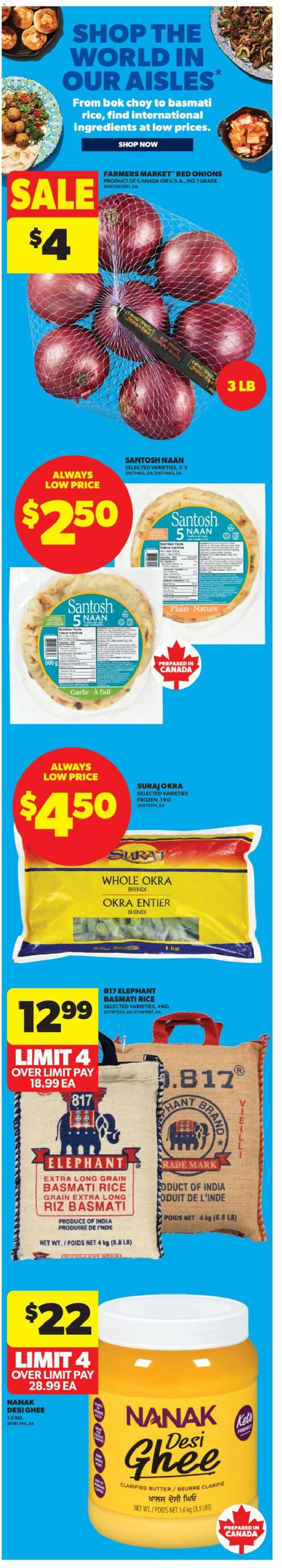 Real Canadian Superstore flyer valid from Jul 2, 2026 | Page: 4 | Products: Rice, Butter