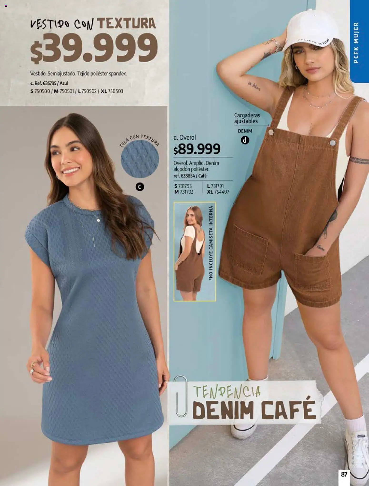 Pacifika revista - valida desde el 18/10/2026 | Página: 87 | Productos: Algodón, Camiseta, Overol, Café