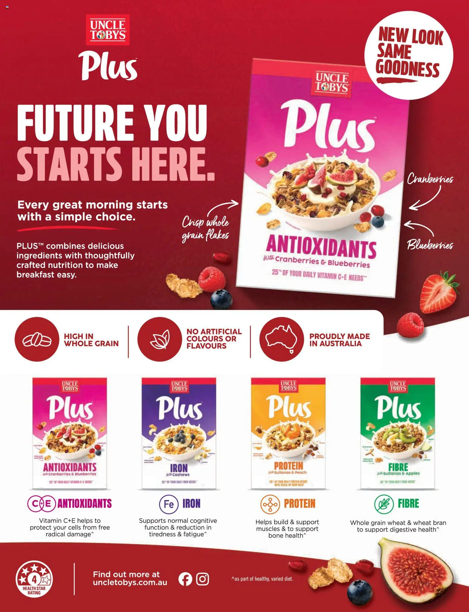 Coles catalogue - valid from 01/10/2026 | Page: 19 | Products: Ingredients, Protein, Flakes, Blueberries