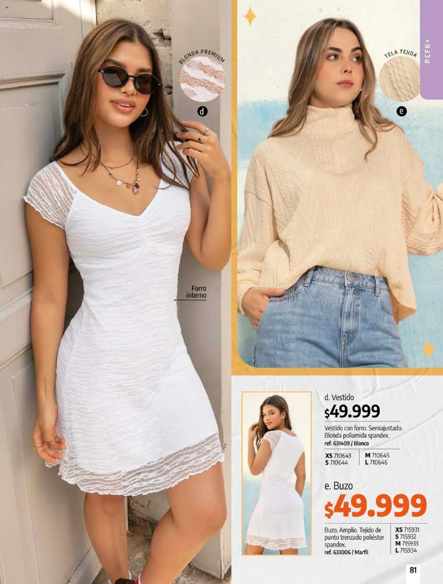 Pacifika revista - valida desde el 20.05.2026 | Página: 82 | Productos: Buzo, Vestido