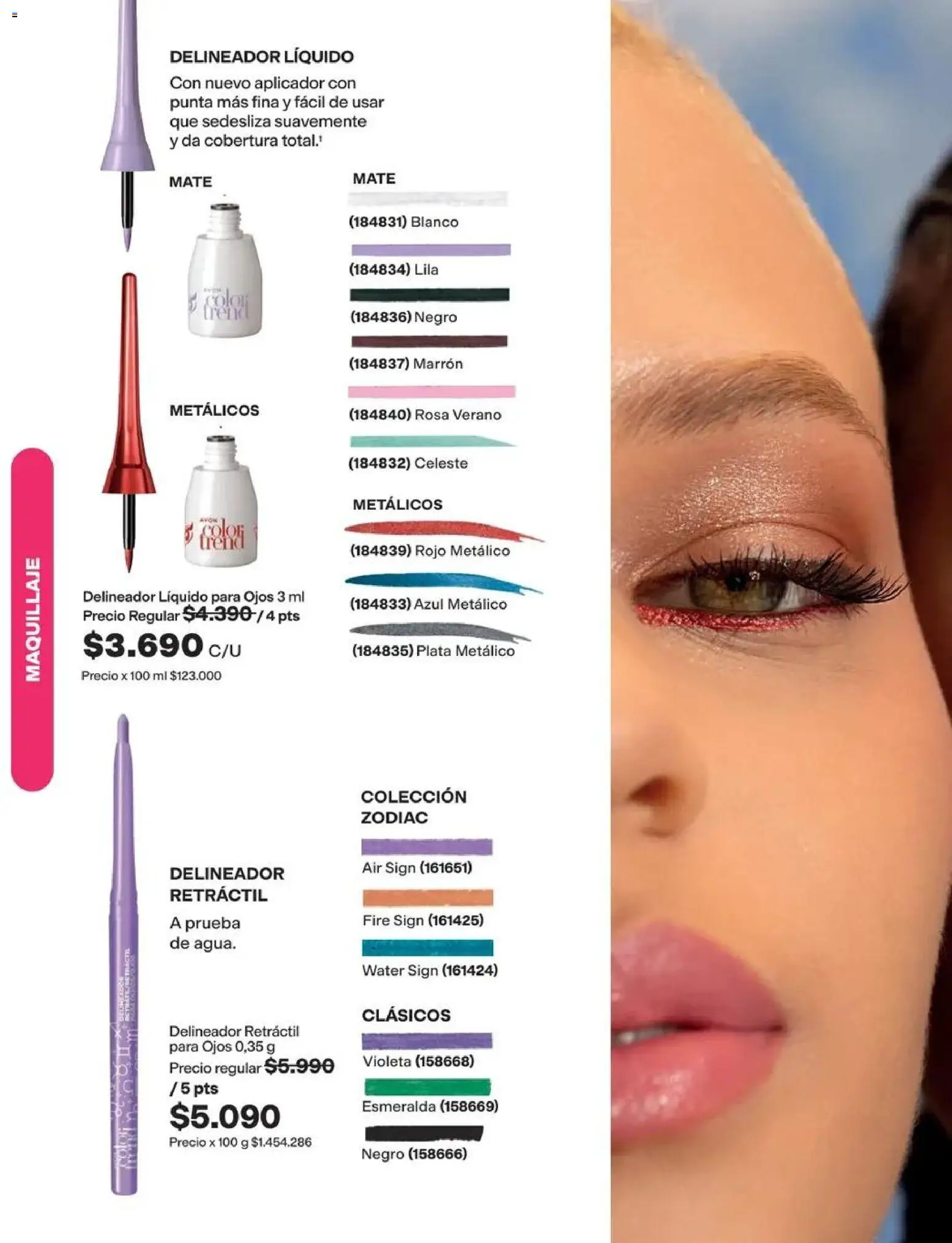 Catálogo Avon Campaña 13 │ válido desde el 31.08.2026 | Página: 11 | Productos: Maquillaje, Mate, Delineador
