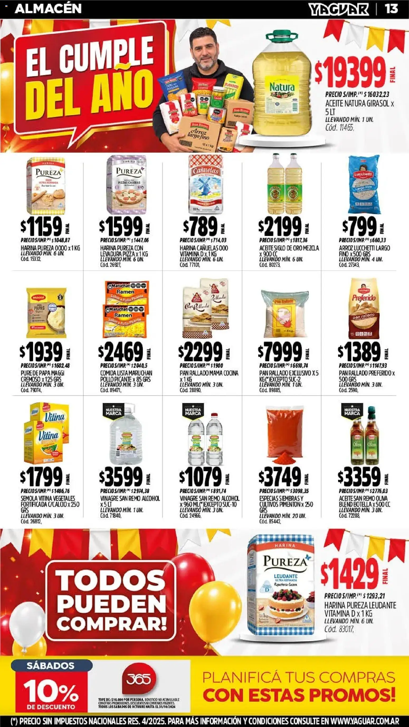 Revista de ofertas Yaguar - Página 14 - Ofertas válidas hasta el 1 de noviembre de 2026
