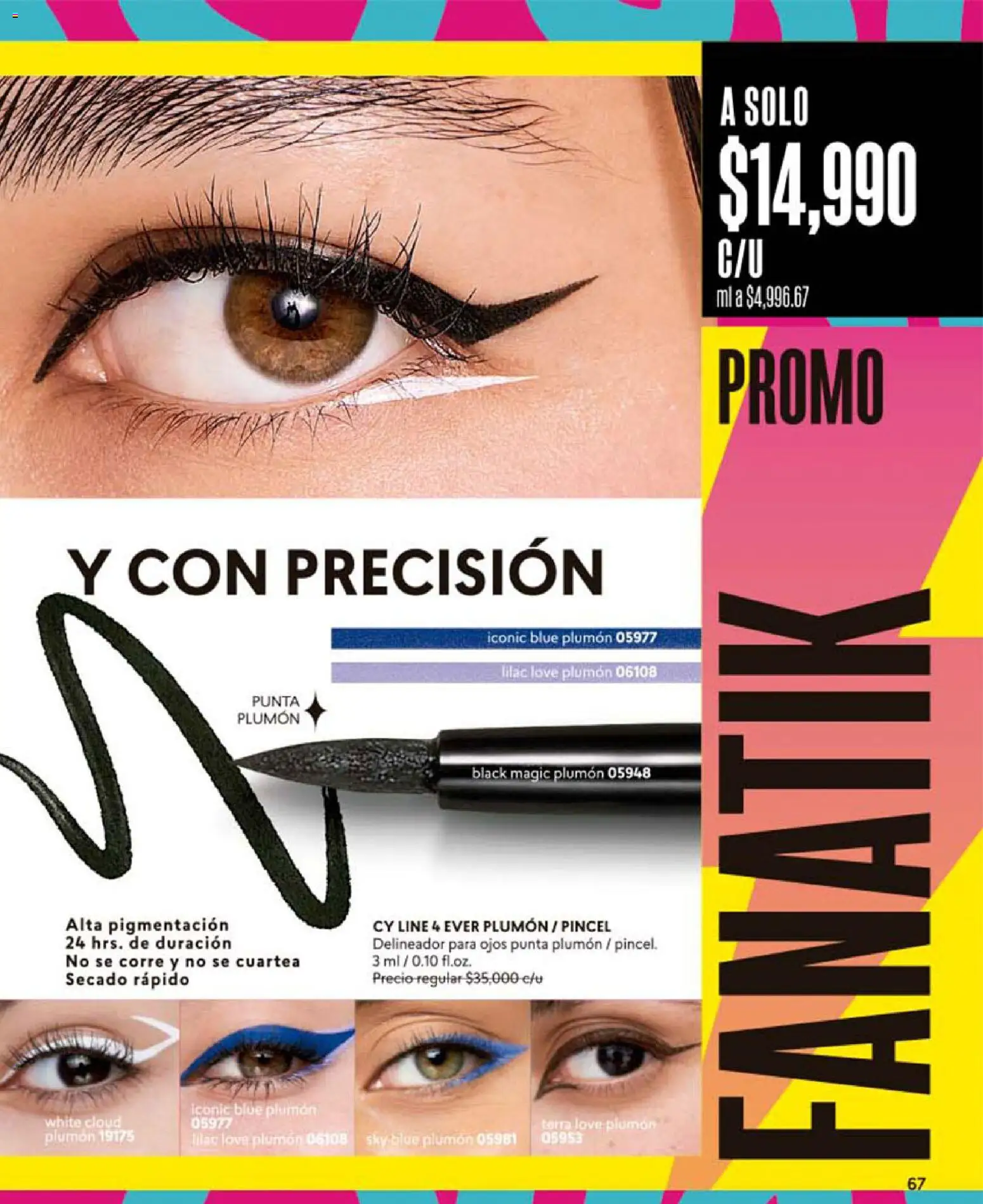 CyZone revista - valida desde el 19.05.2026 | Página: 67 | Productos: Delineador