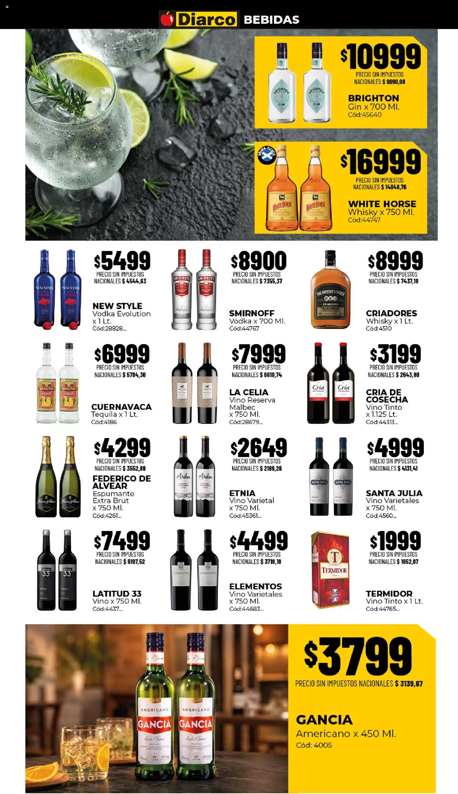 Diarco - Ofertas Sur │ válido desde el 03/08/2026 | Página: 8
