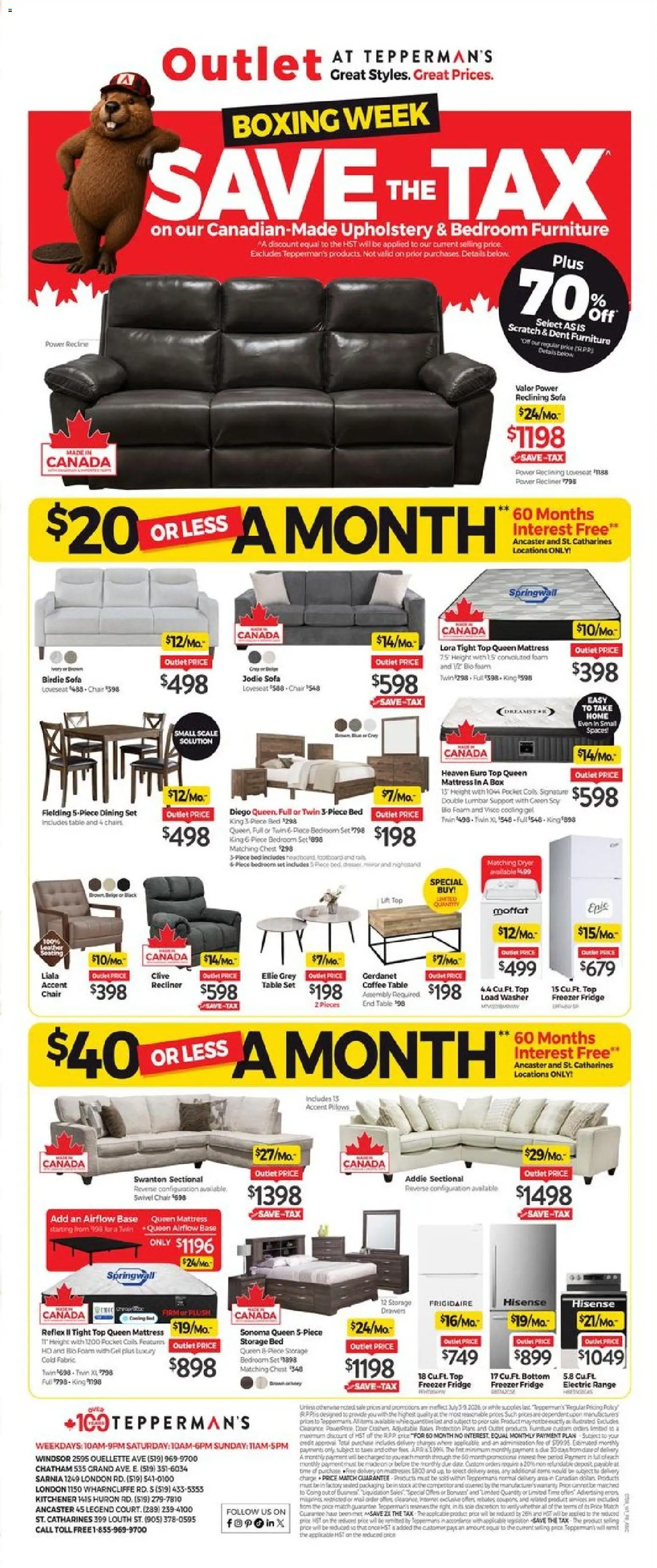 Tepperman's Flyer from Jul 3, 2026 - Unlock Huge Savings | Canada