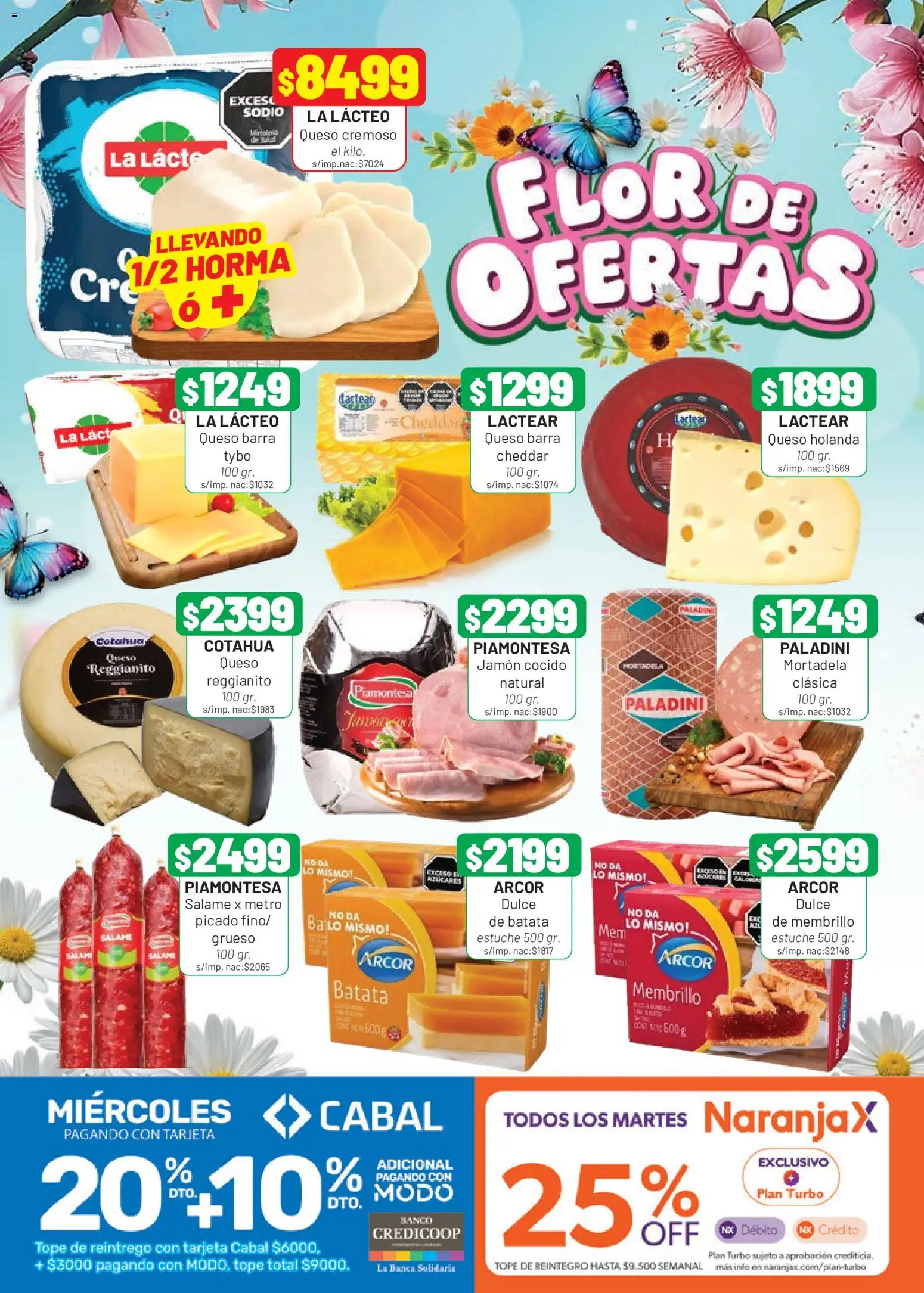 Almacor catálogo │ válido desde el 01/10/2026 | Página: 4 | Productos: Mortadela, Batata, Sal, Salami